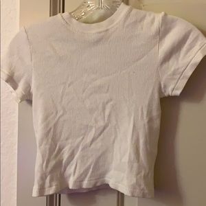 white brandy melville tee
